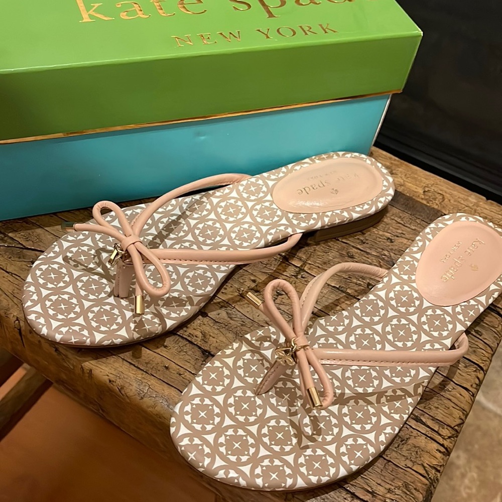 KATE SPADE sandals MISTIC Nappa Pale Pink